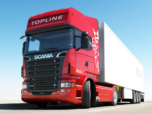 truck r 730 3D Model
