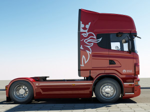 truck r 730 3D Model