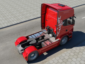 truck r 730 3D Model