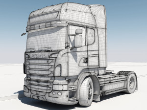 truck r 730 3D Model