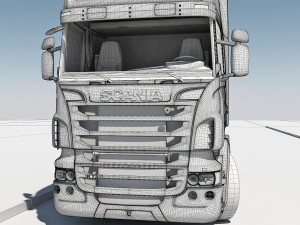 truck r 730 3D Model