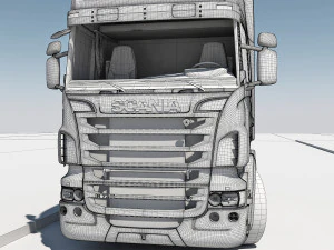 truck r 730 3D Model