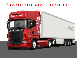 truck r 730 3D Model