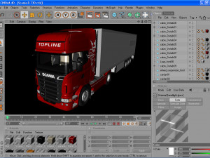 truck r 730 3D Model