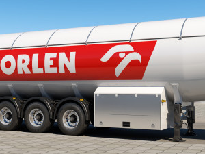 truck r 730 lng tanker 3D Model