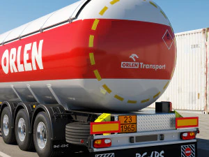 truck r 730 lng tanker 3D Model