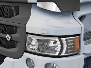 truck r 730 lng tanker 3D Model