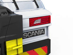 truck r 730 lng tanker 3D Model