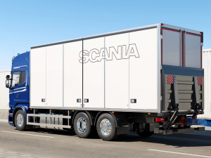 truck streamline road train 3D Model