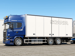 truck streamline road train 3D Model