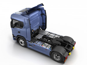 truck 6x2 normal roof 3Dモデル