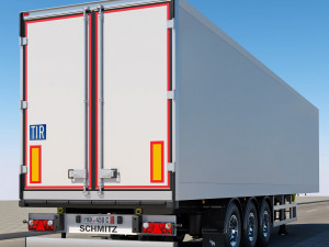 truck 6x2 normal roof 3Dモデル