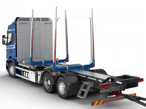 truck r 730 timber 3D Model
