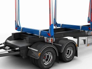 truck r 730 timber Modèle 3D