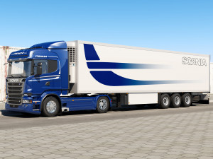truck 6x2 higline 3D Model