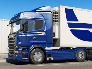 truck 6x2 higline 3D Model