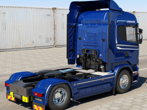 truck 6x2 higline 3D Model