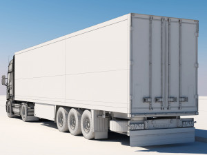 truck 6x2 higline 3D Model