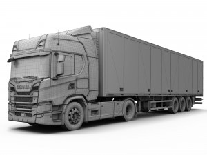 truck g-series hoog 3D Модель