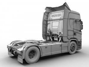 truck g-series hoog 3D Модель