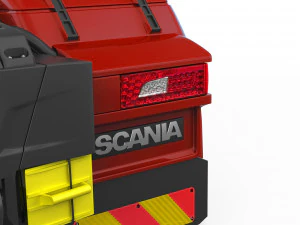 truck tipper trailer 3D Model