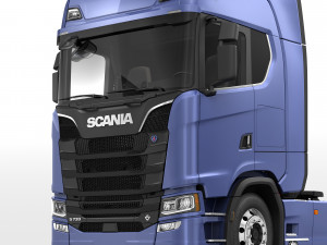 Truck s 730 container Model 3D