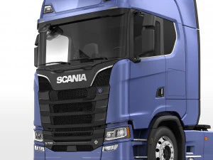 Truck s 730 container 3D Model