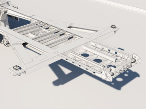 Truck s 730 container Model 3D