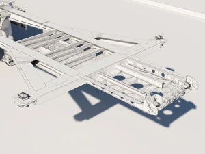 Truck s 730 container 3D Model