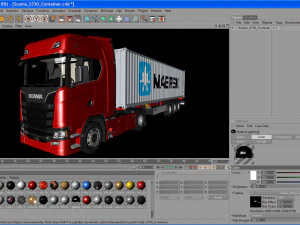 Truck s 730 container 3D Model