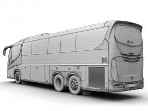 irizar i8 2016 conditional interior 3D Model