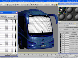 irizar i8 2016 conditional interior 3D Model