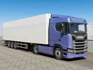 truck s- normal 3D-Modell