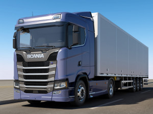 truck s- normal Modelo 3D