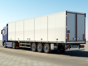 truck s- normal Modelo 3D