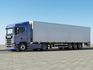 truck s- normal Modelo 3D