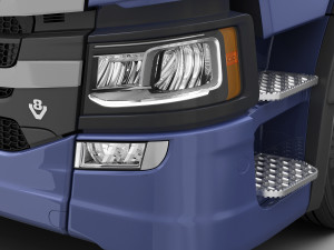 truck with semi trailer tanker 3D Модель