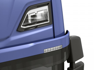truck with semi trailer tanker 3D Модель
