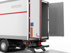 truck van 6x2 Modelo 3D
