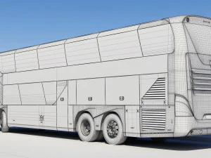 двоповерховий 3D Модель