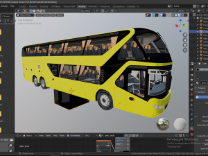 double-decker 3D Model