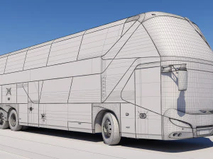 двоповерховий 3D Модель