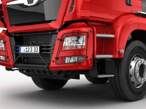 автобетонозмішувач 8х4 3D Модель