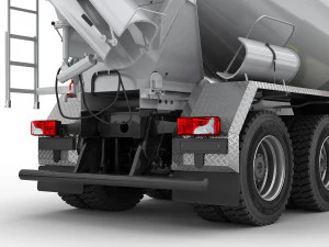 автобетонозмішувач 8х4 3D Модель