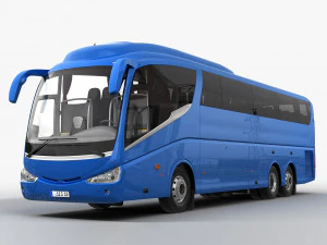 generic bus 6x2 3D Model