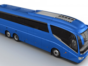 generic bus 6x2 Modelo 3D