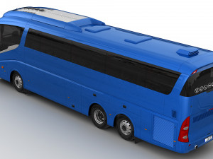 generic bus 6x2 Modelo 3D