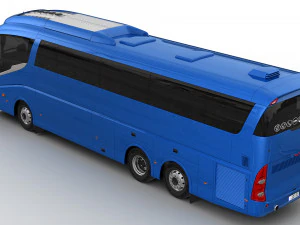 generic bus 6x2 3D Model