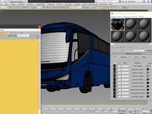 generic bus 6x2 3D Model