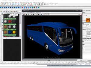 generic bus 6x2 Modelo 3D